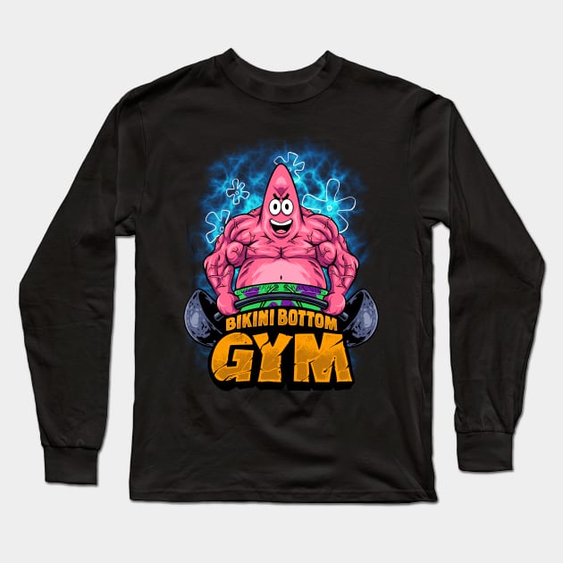 muscle star Long Sleeve T-Shirt by spoilerinc